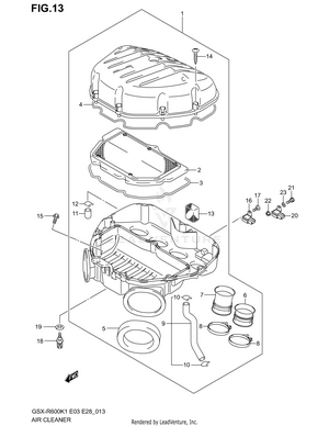 Air Cleaner Schematic