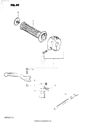 Right Handle Switch (model Z) Schematic