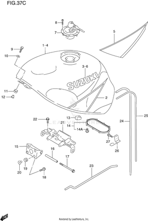 Fuel Tank (model Y) Schematic