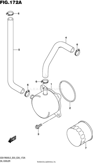 Oil Cooler Schematic