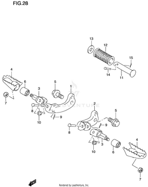 Footrest Schematic
