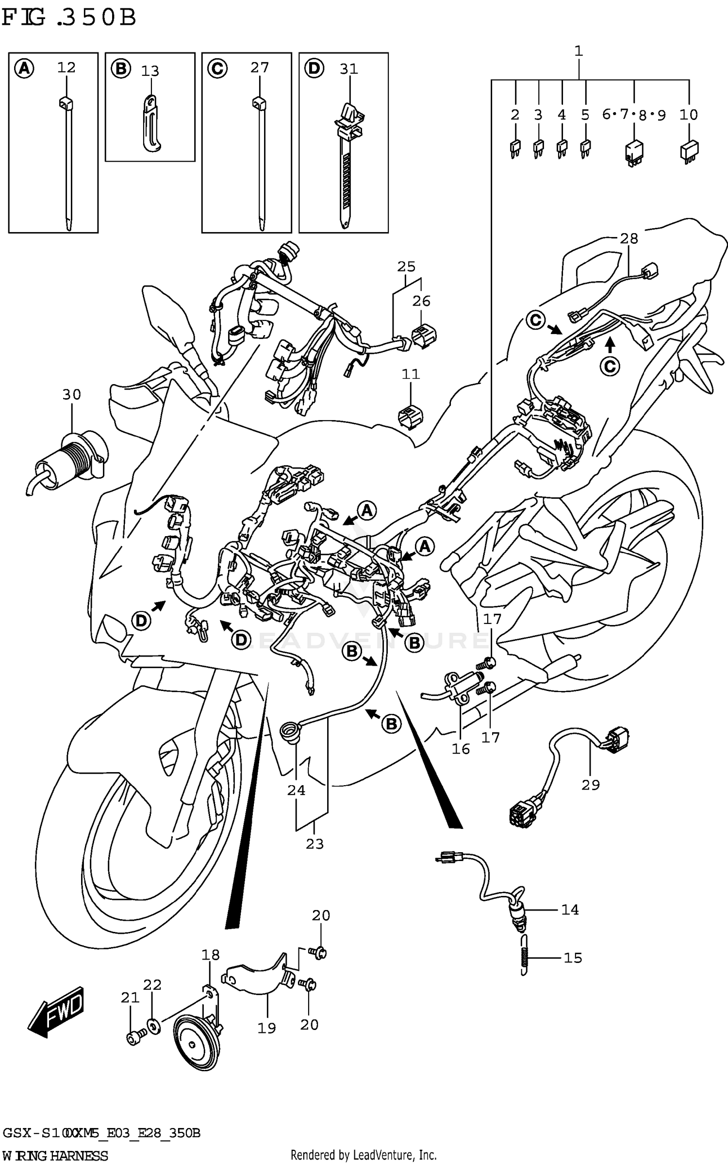WIRING HARNESS (E33)
