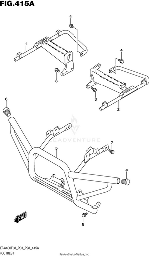 Footrest Schematic