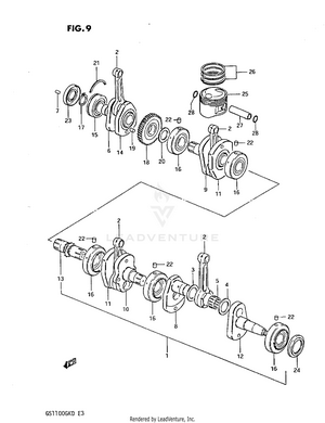 Crankshaft Schematic