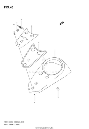 Fuel Tank Cover Schematic
