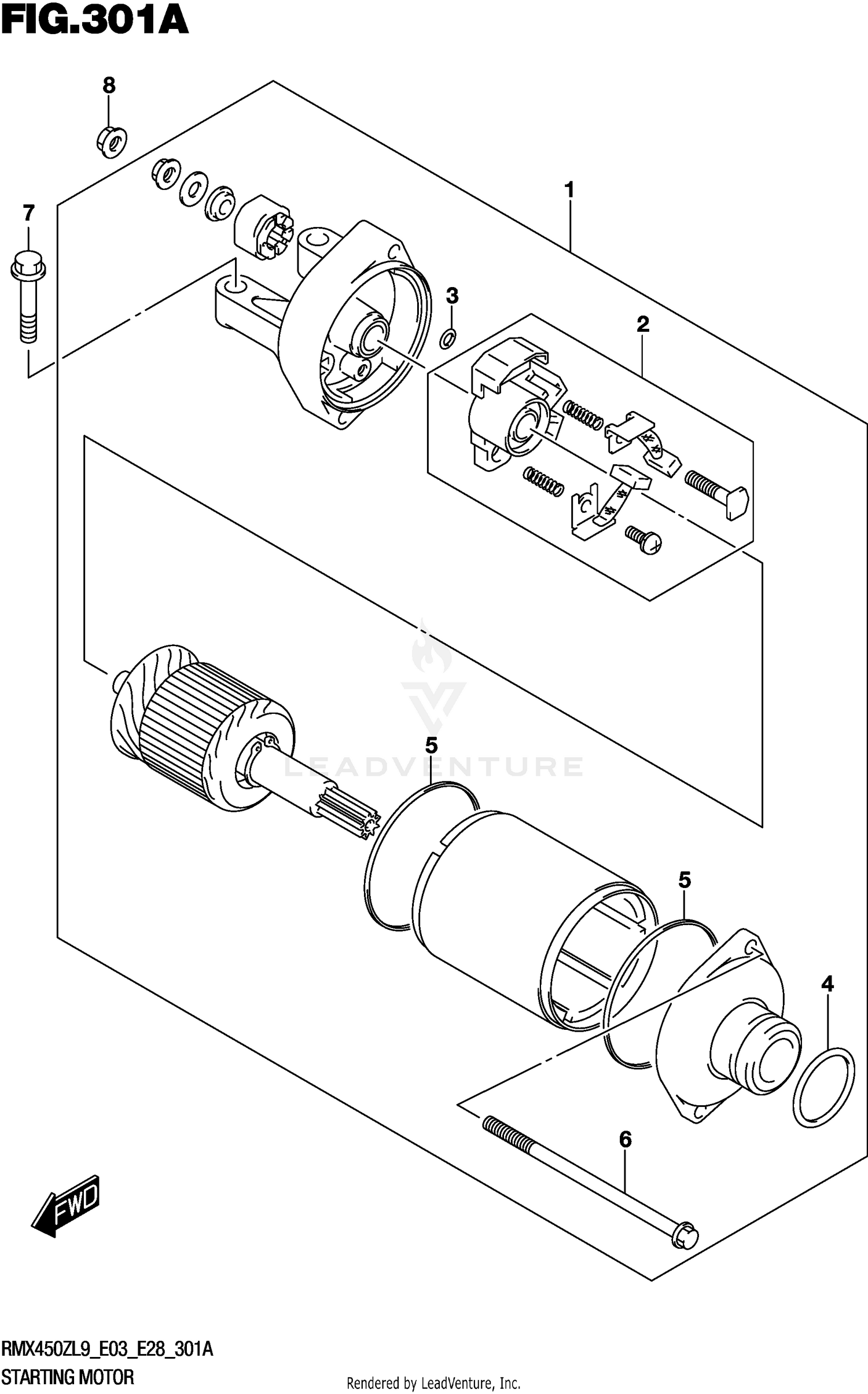 STARTING MOTOR
