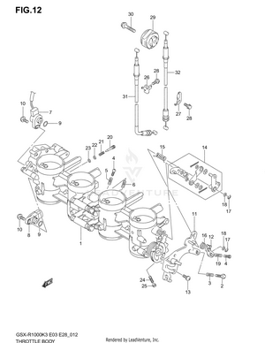 Throttle Body Schematic