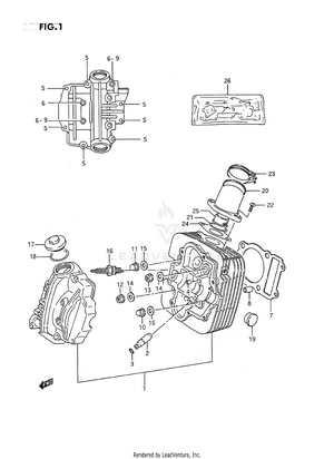 Cylinder Head Schematic