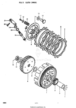 Clutch (rm80b) Schematic