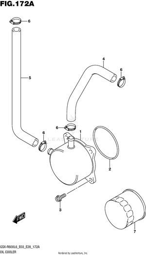 Oil Cooler Schematic