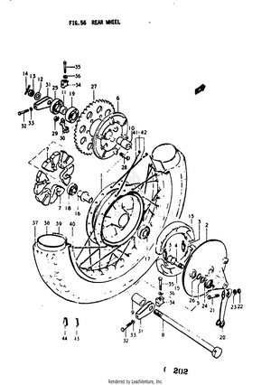 Rear Wheel Schematic