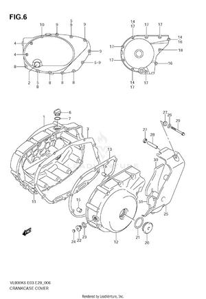 Crankcase Cover Schematic