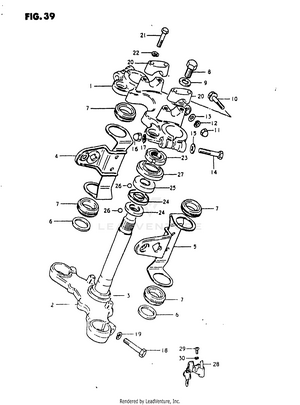 Steering Stem Schematic