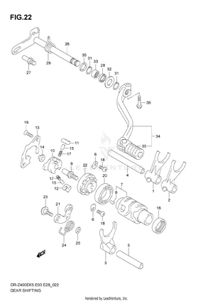 Gear Shifting Schematic