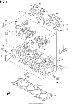 Cylinder Head Schematic