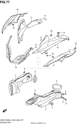 Intake Pipe Schematic