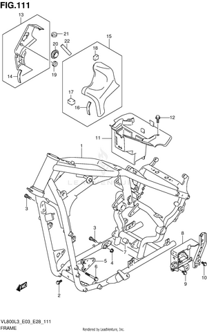 Frame (vl800cl3 E28) Schematic