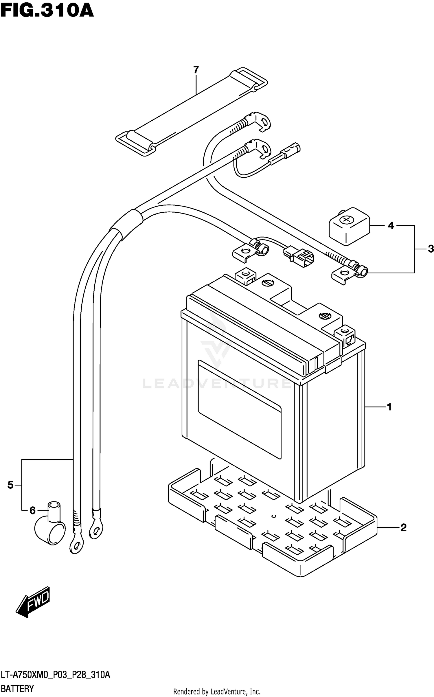 BATTERY (LT-A750XM0 P03)