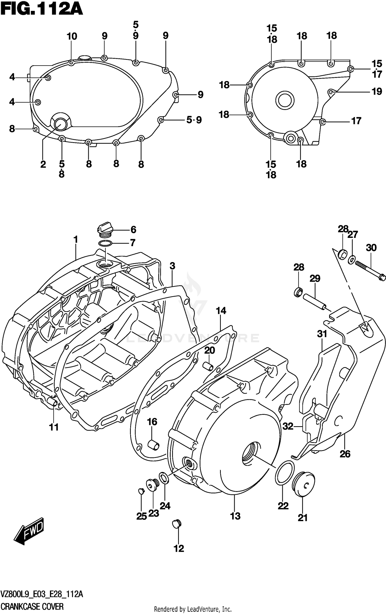 CRANKCASE COVER