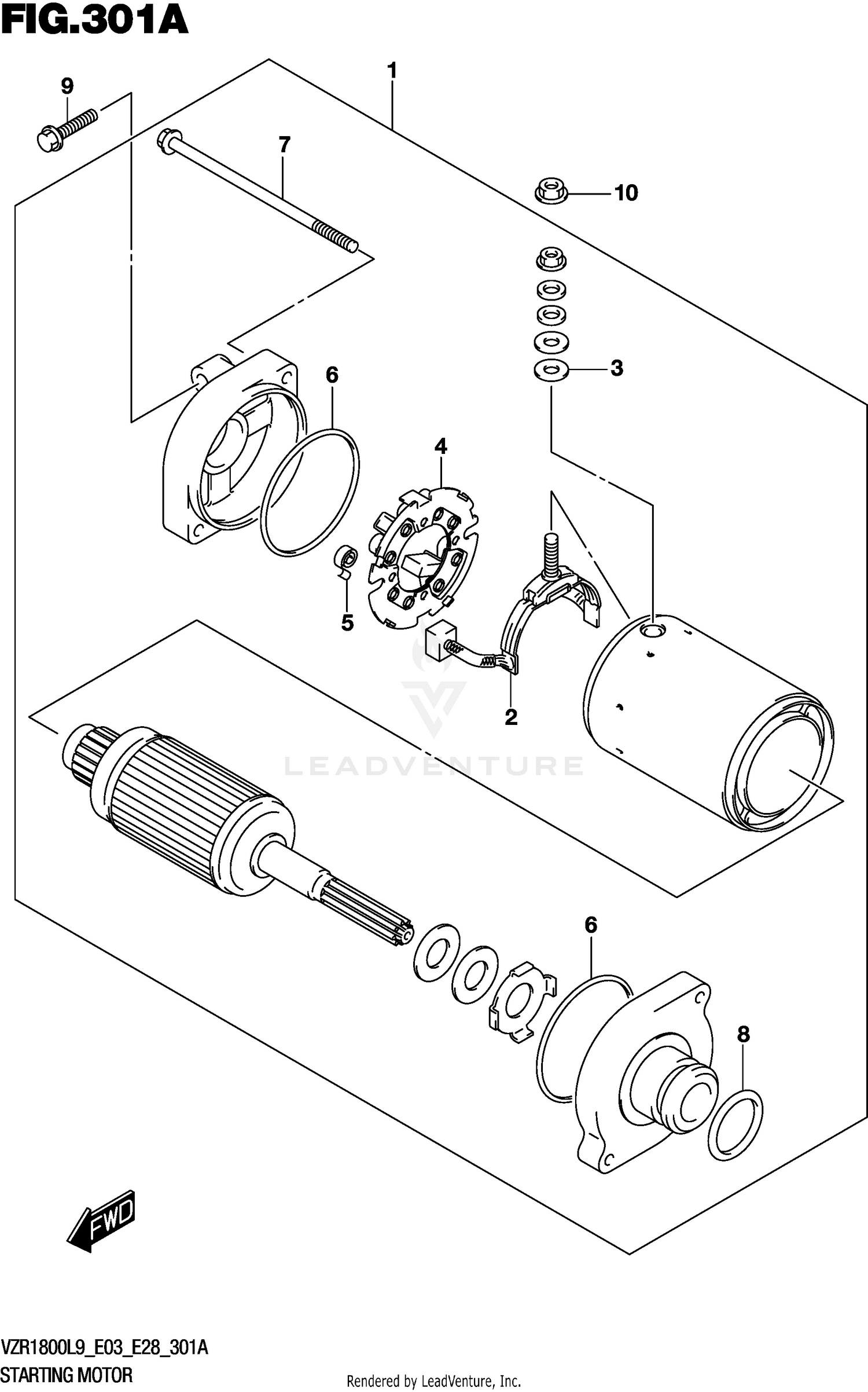 STARTING MOTOR