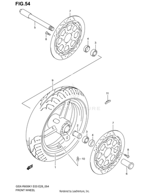 Front Wheel Schematic