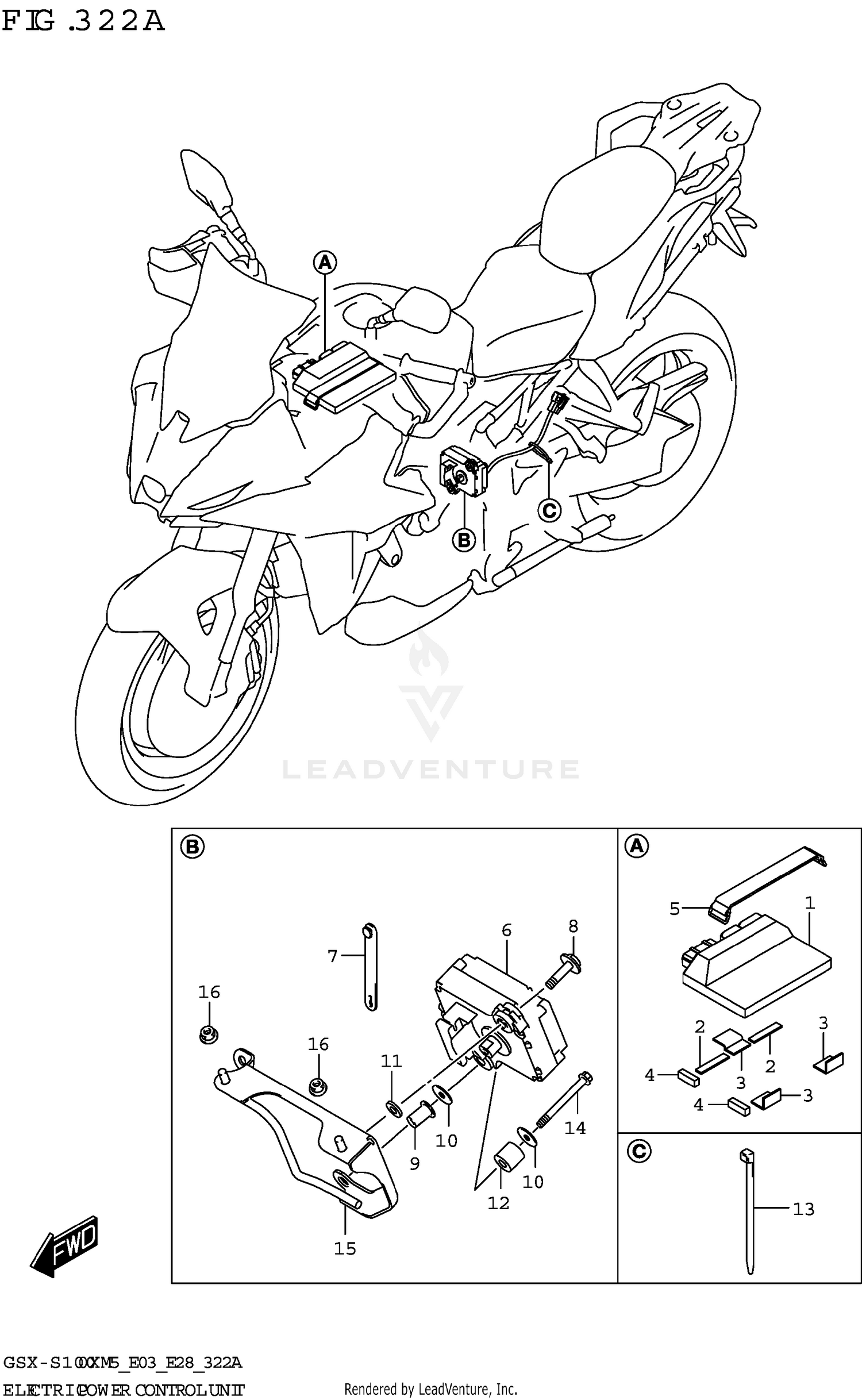 ELECTRIC POWER CONTROL UNIT (E03,E28)