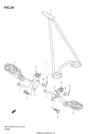 Footrest Schematic