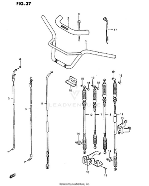 Handlebar - Cable Schematic