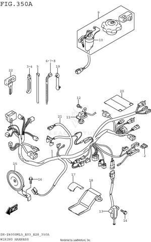 Wiring Harness (dr-z400sml5 E03) Schematic