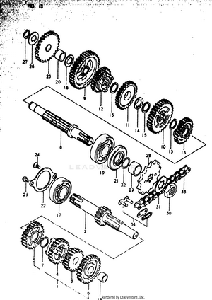 Transmission (rm50c) Schematic