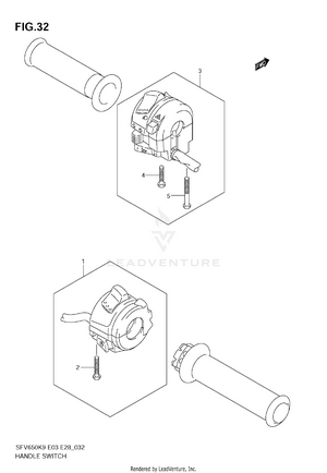 Handle Switch Schematic