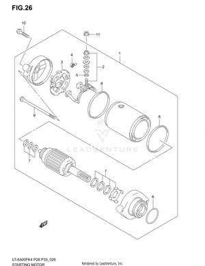 Starting Motor Schematic