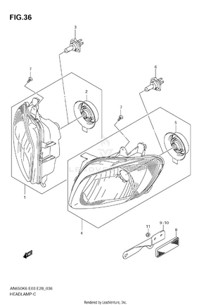 Headlamp Schematic