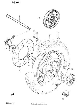 Rear Wheel Schematic