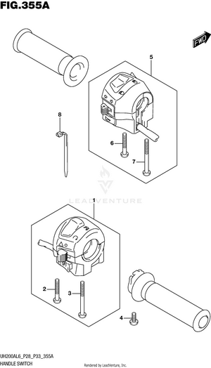 Handle Switch Schematic