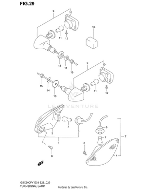 Turnsignal Lamp Schematic