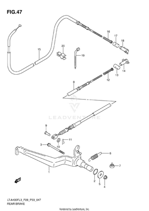 Rear Brake Schematic