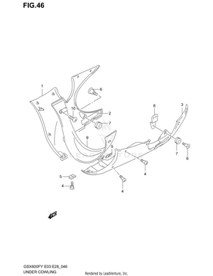 Under Cowling Schematic