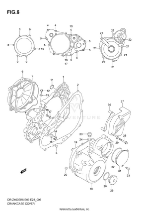Crankcase Cover Schematic