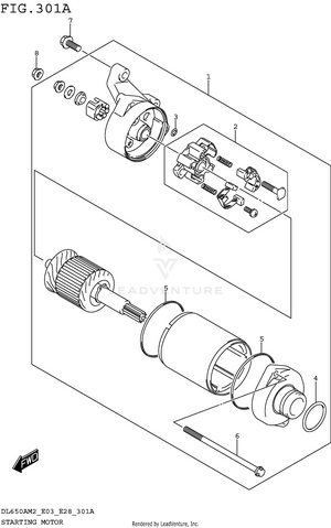 Starting Motor Schematic