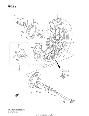 Rear Wheel Schematic