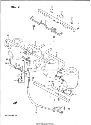 Carburetor Fittings Schematic