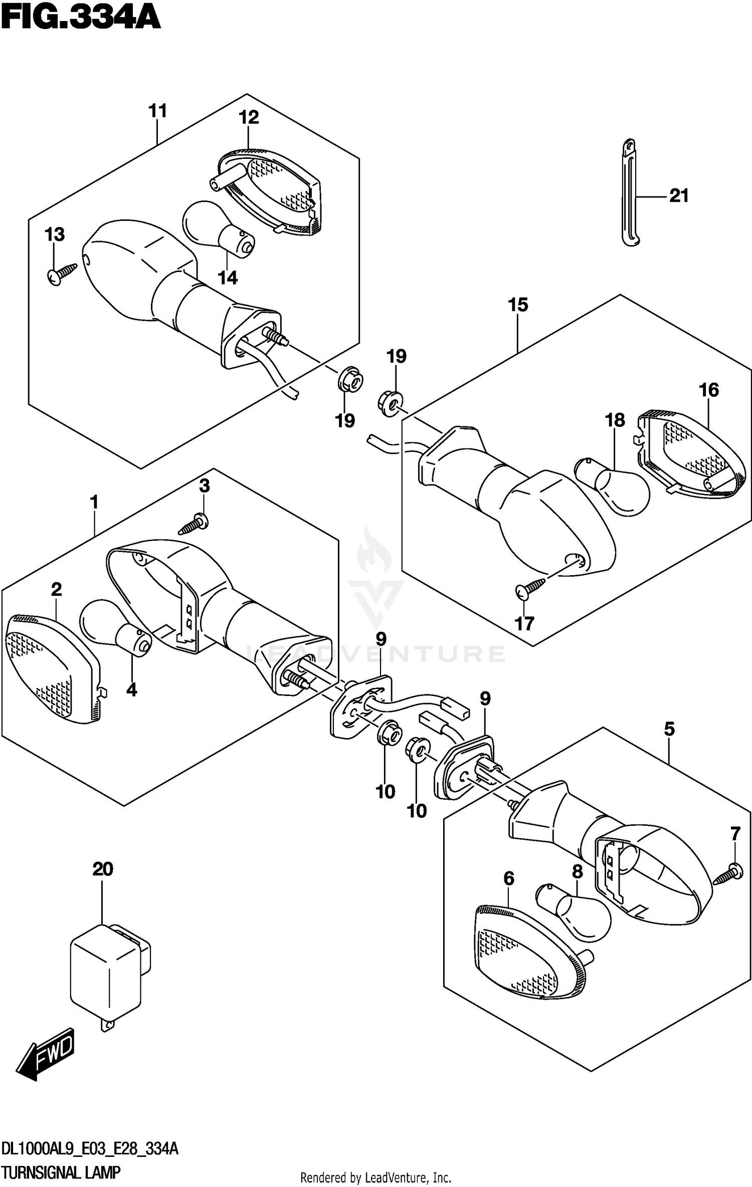TURNSIGNAL LAMP