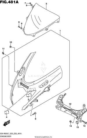 Cowling Body Schematic