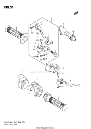 Handle Lever Schematic
