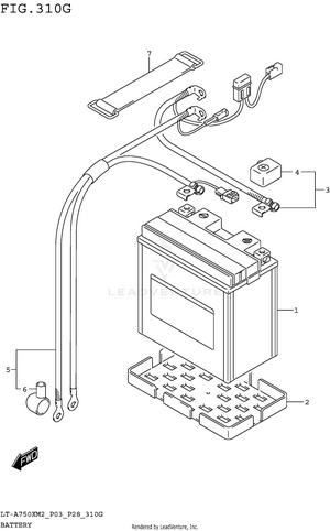 Battery (lt-a750xpzm2 P03) Schematic