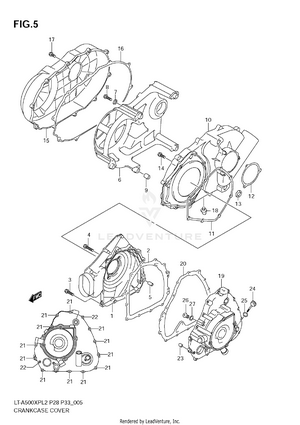 Crankcase Cover Schematic