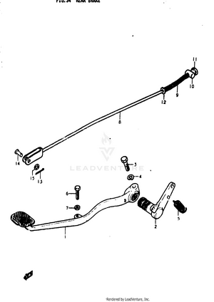 Rear Brake Schematic