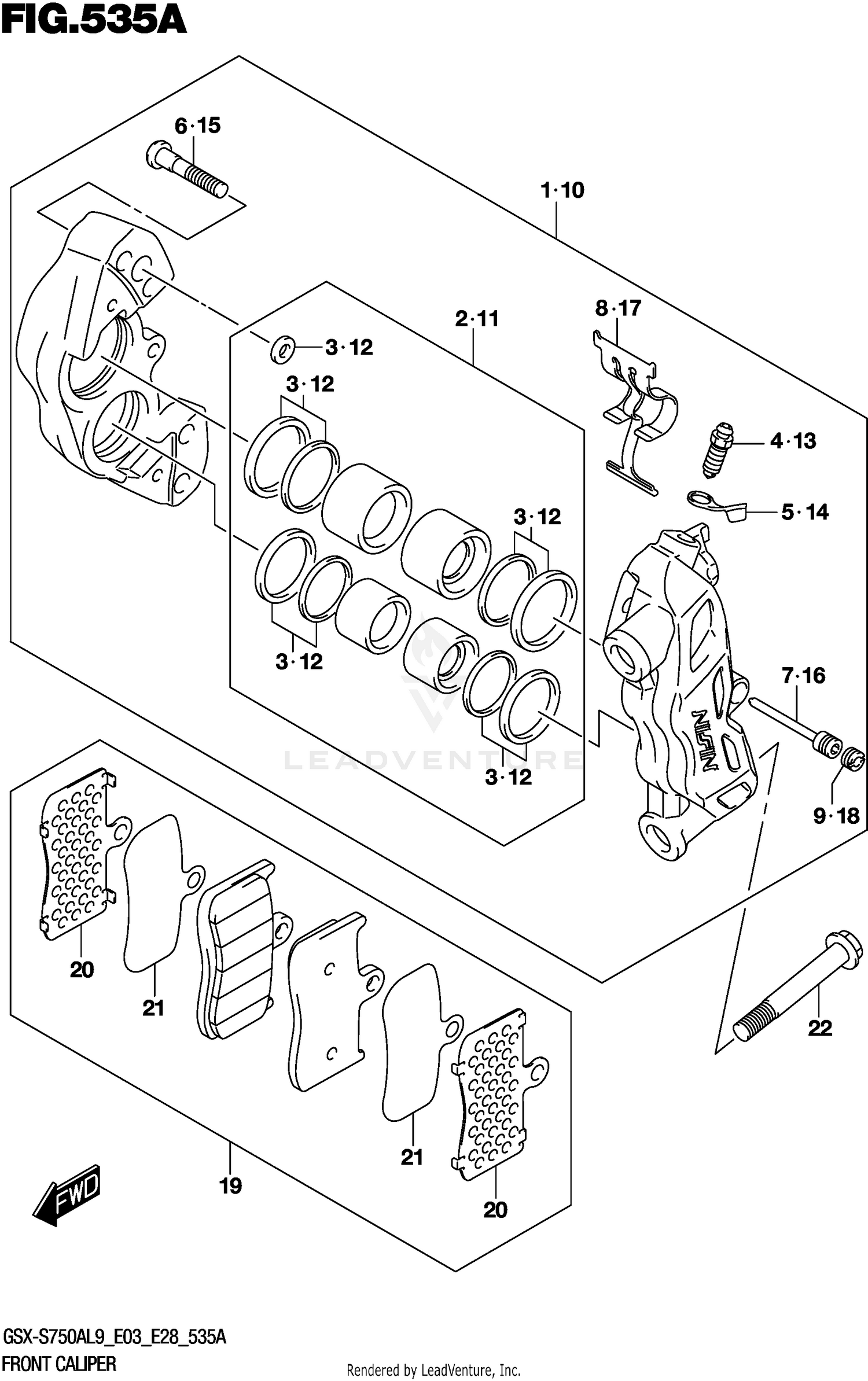 FRONT CALIPER