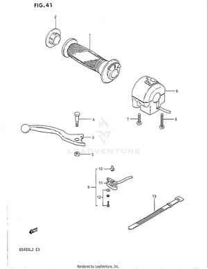 Right Handle Switch Schematic